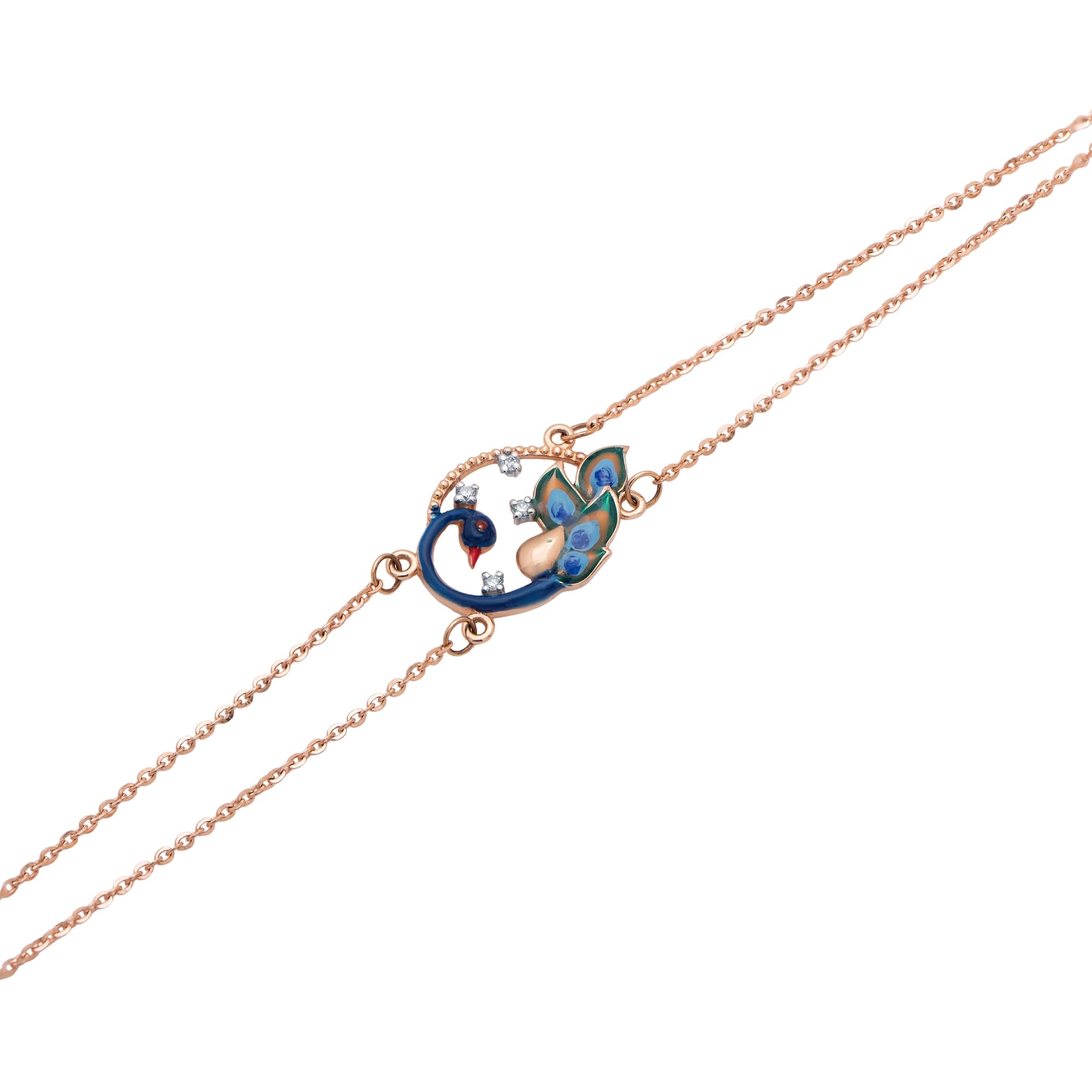 Rose Gold Diamond Bracelet