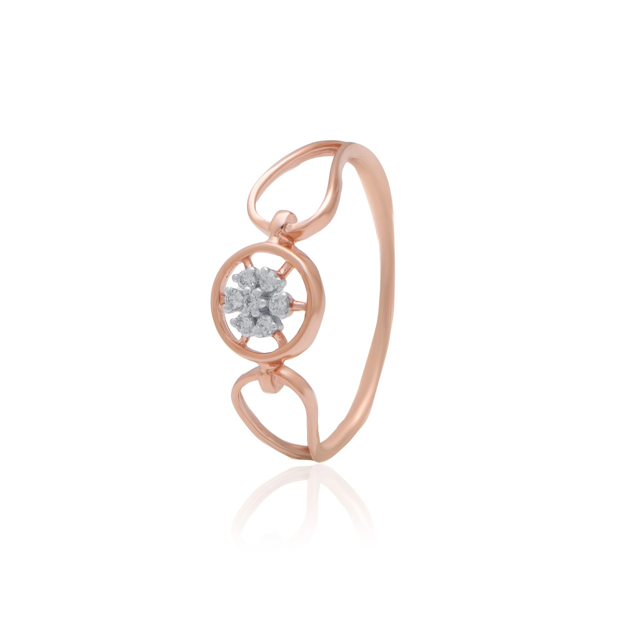 Rose Gold Diamond Ring thumbnail 2