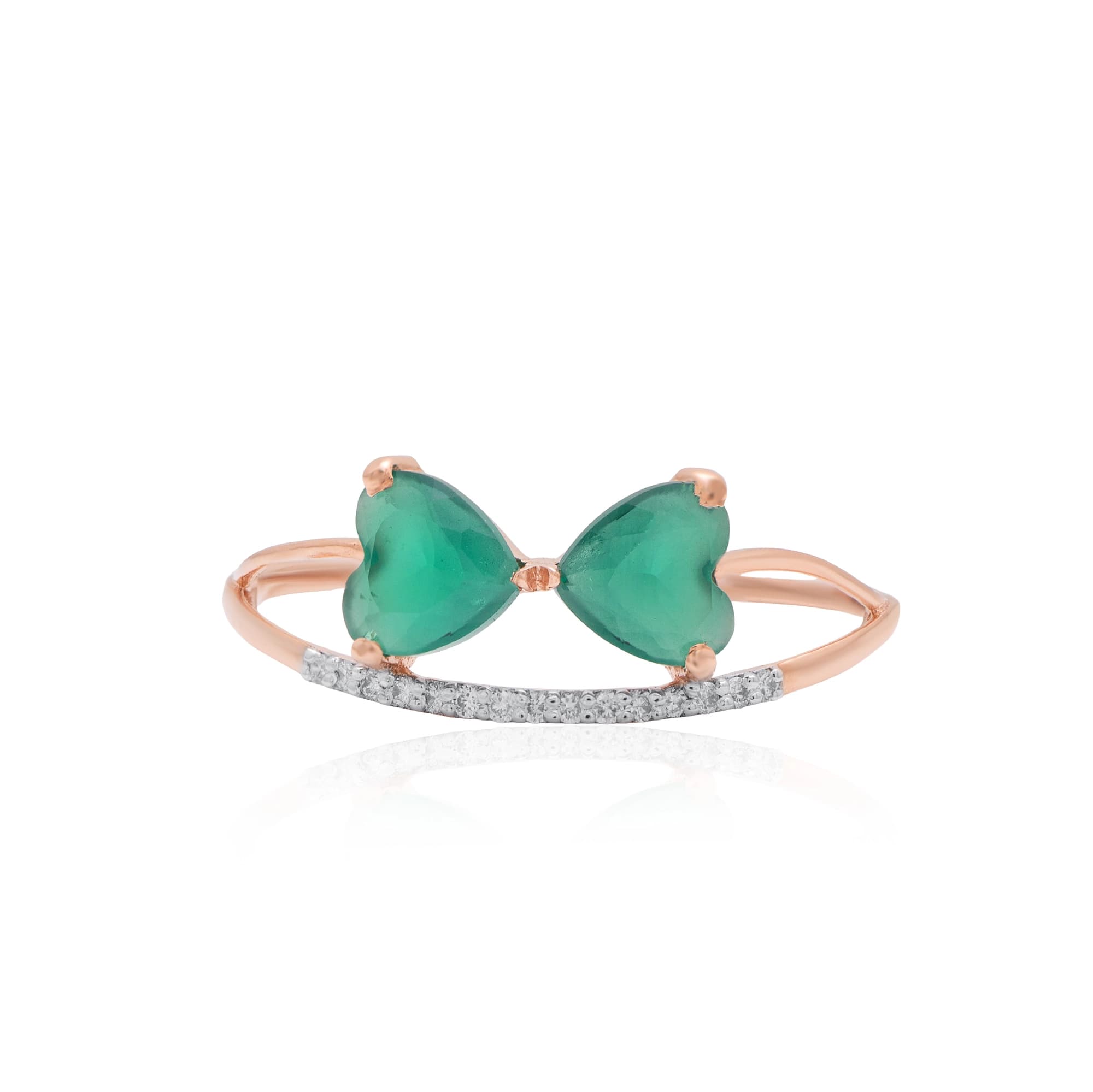 Rose Gold Diamond Ring