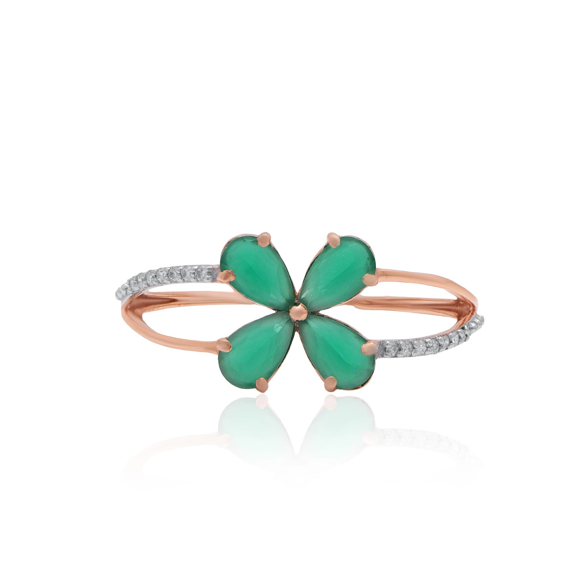 Rose Gold Diamond Ring