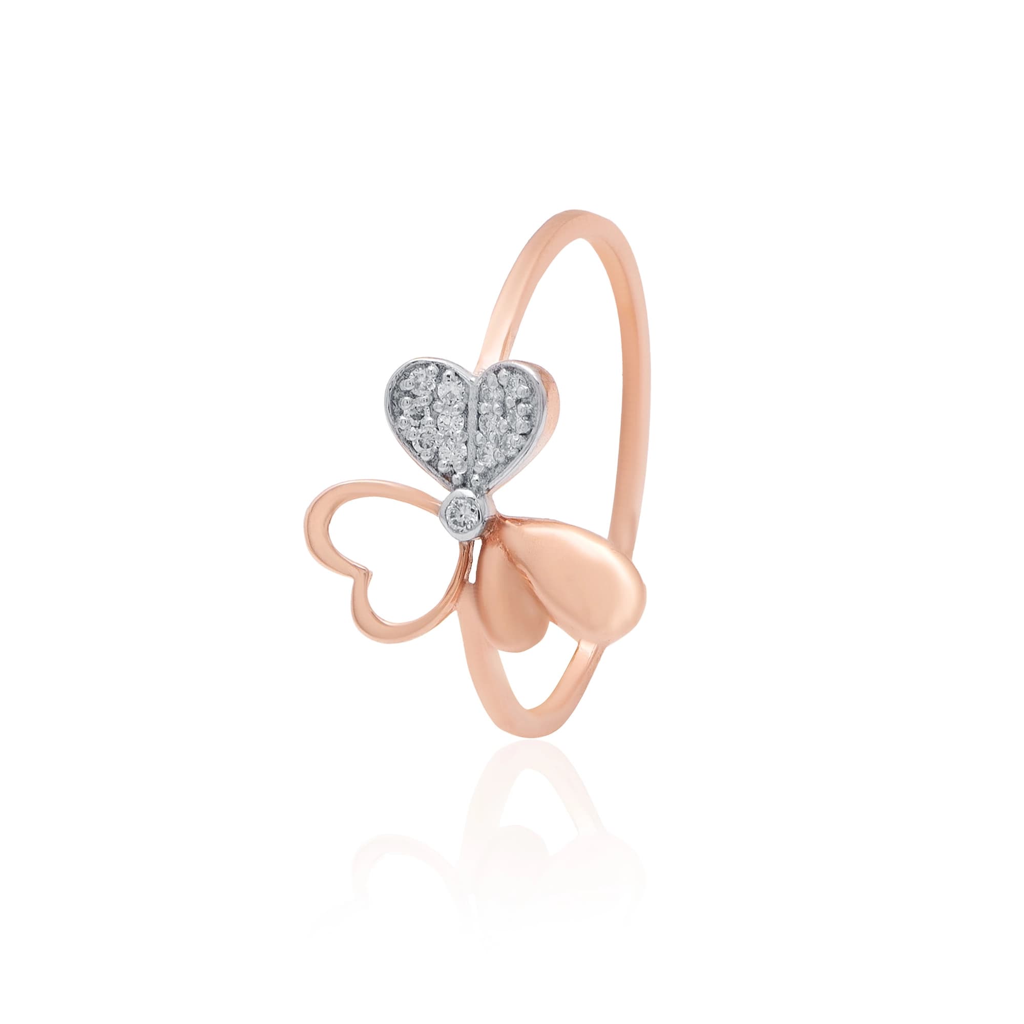Rose Gold Diamond Ring thumbnail 3