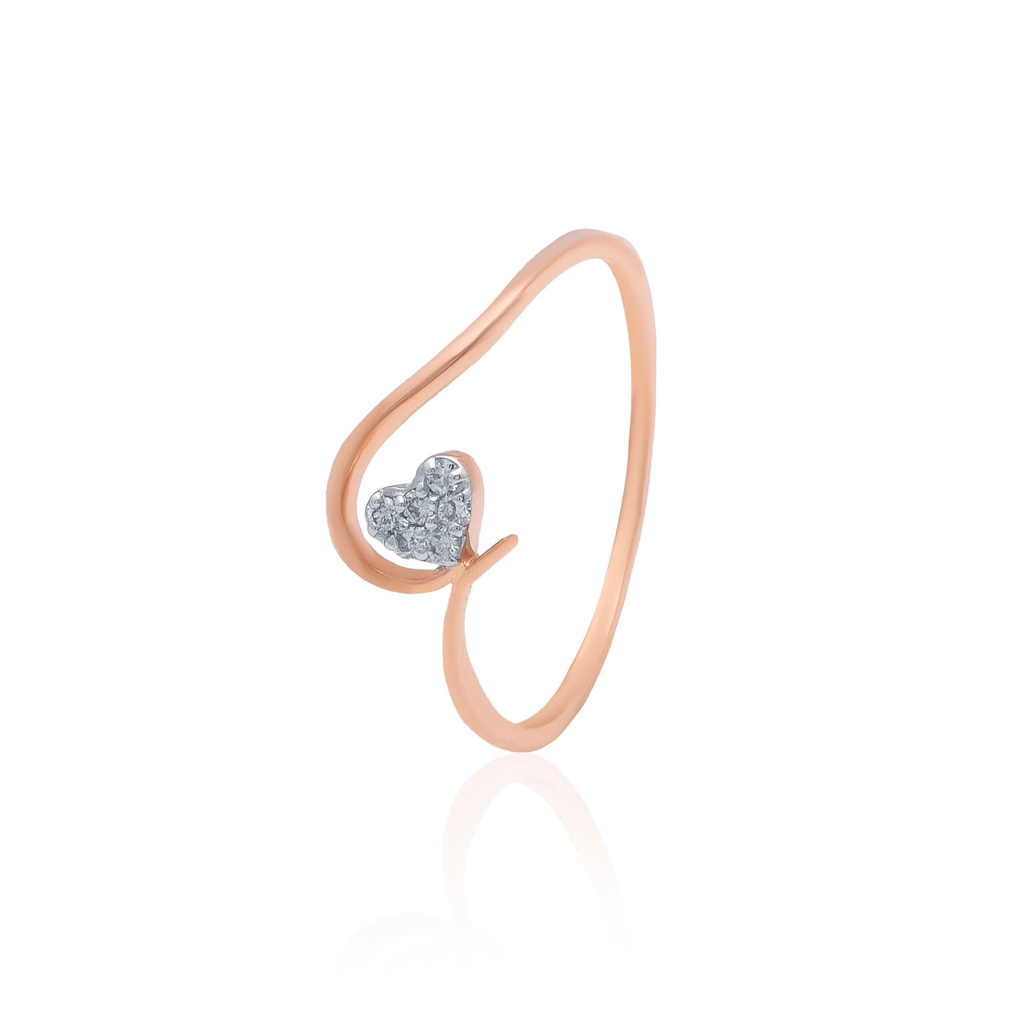 Rose Gold Diamond Ring thumbnail 3