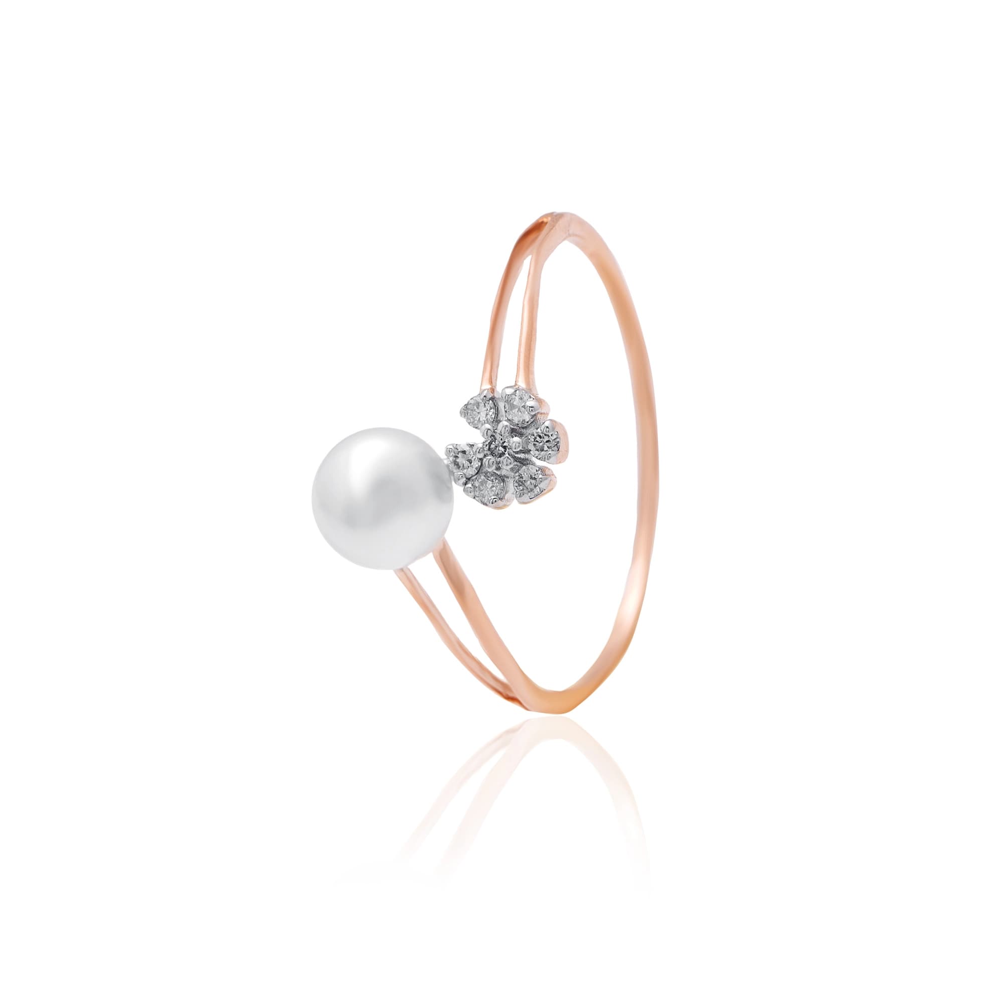 Rose Gold Diamond Ring