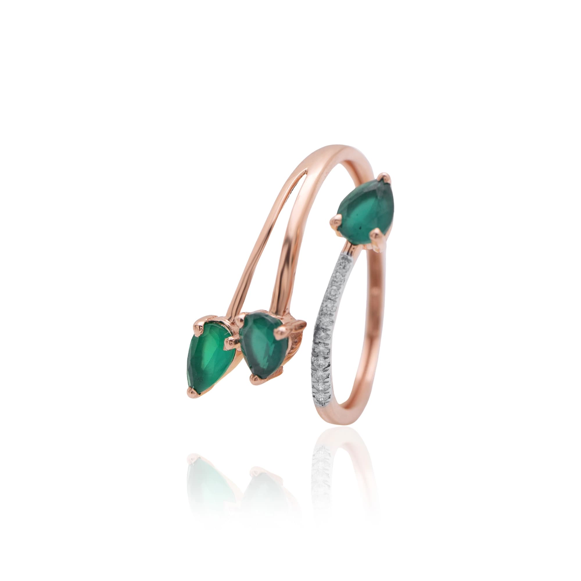 Rose Gold Diamond Ring