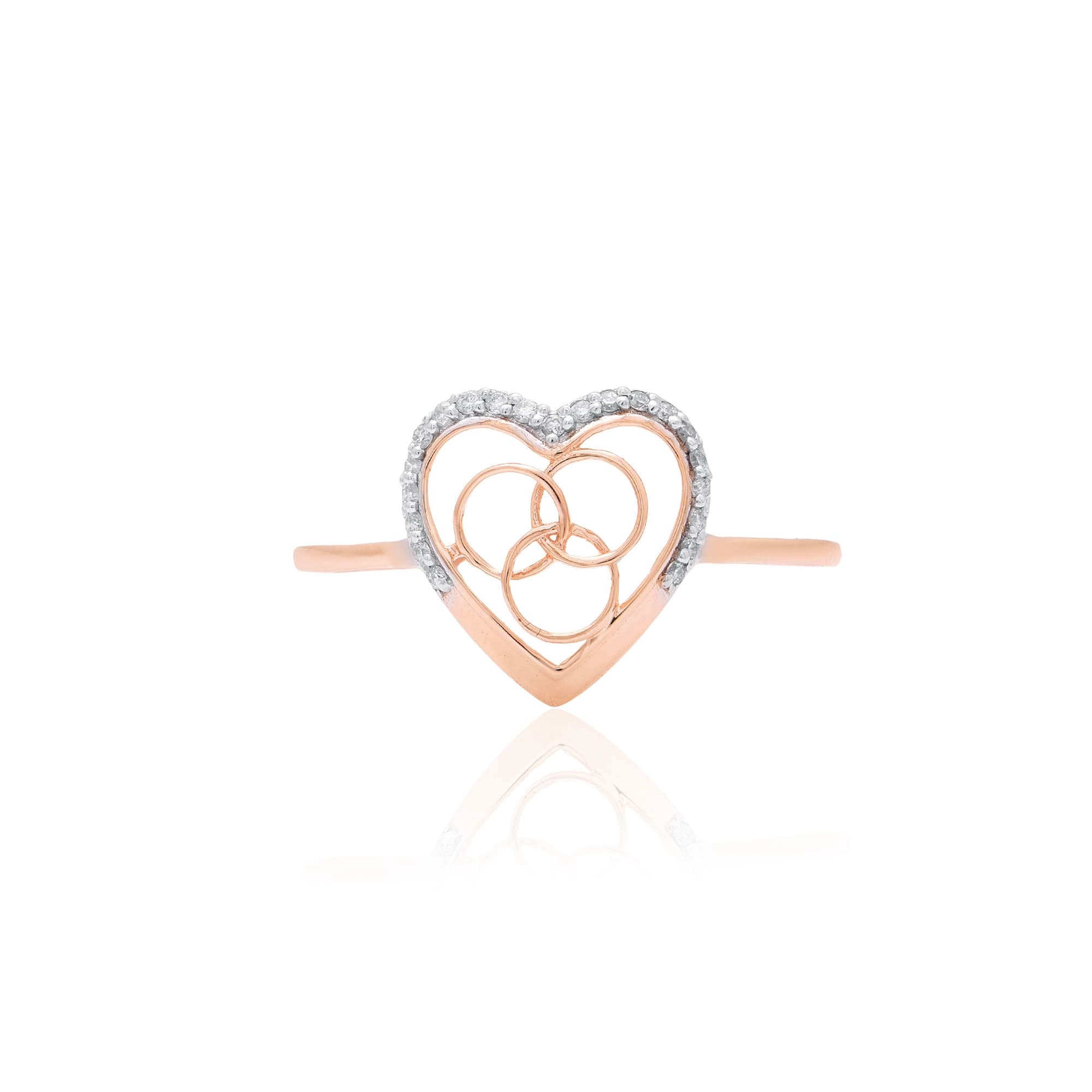 Rose Gold Diamond Ring thumbnail 2