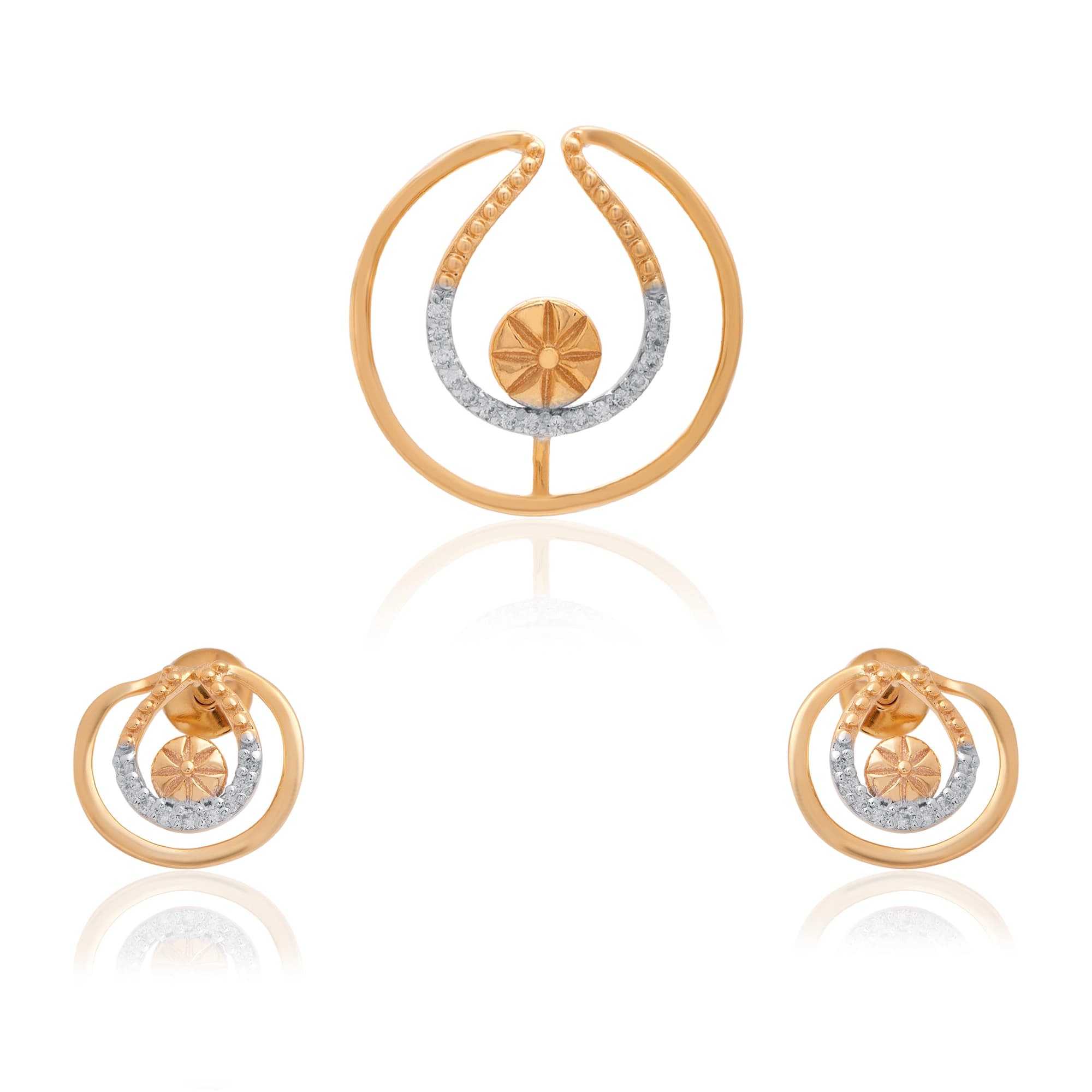 Rose Gold Diamond Pendant thumbnail 3