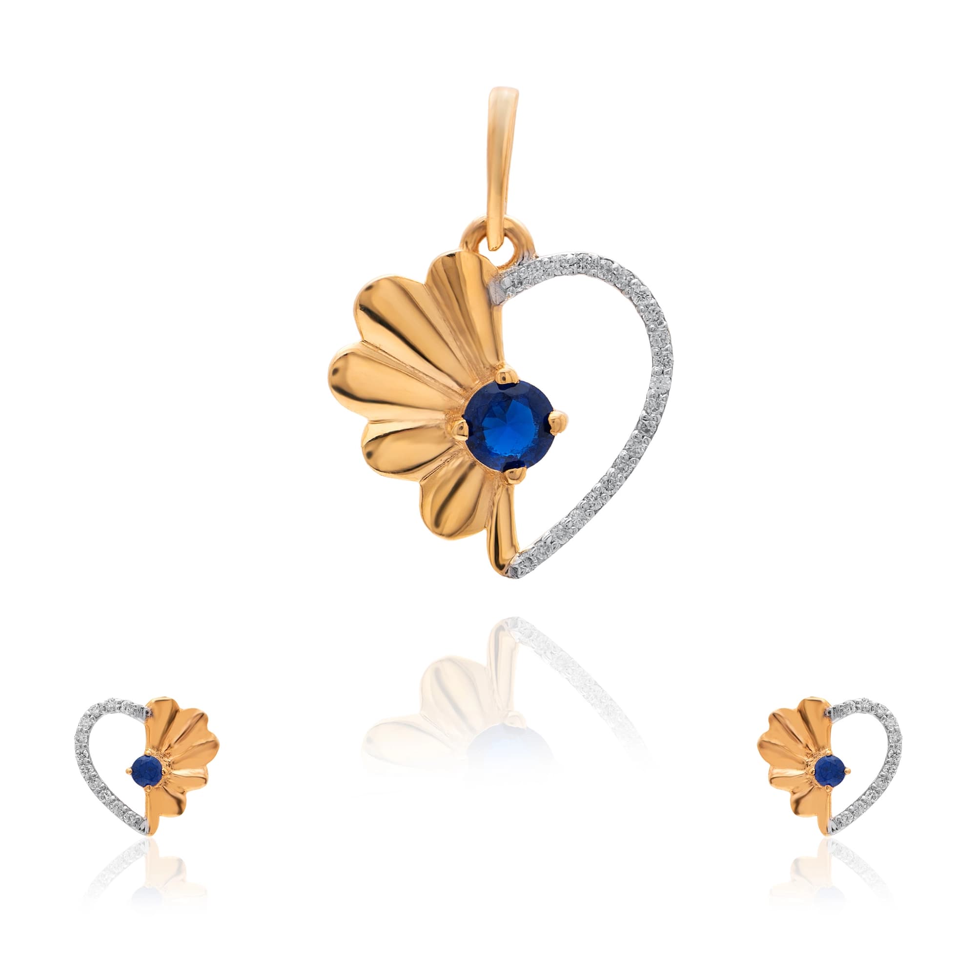 Rose Gold Diamond Pendant thumbnail 3