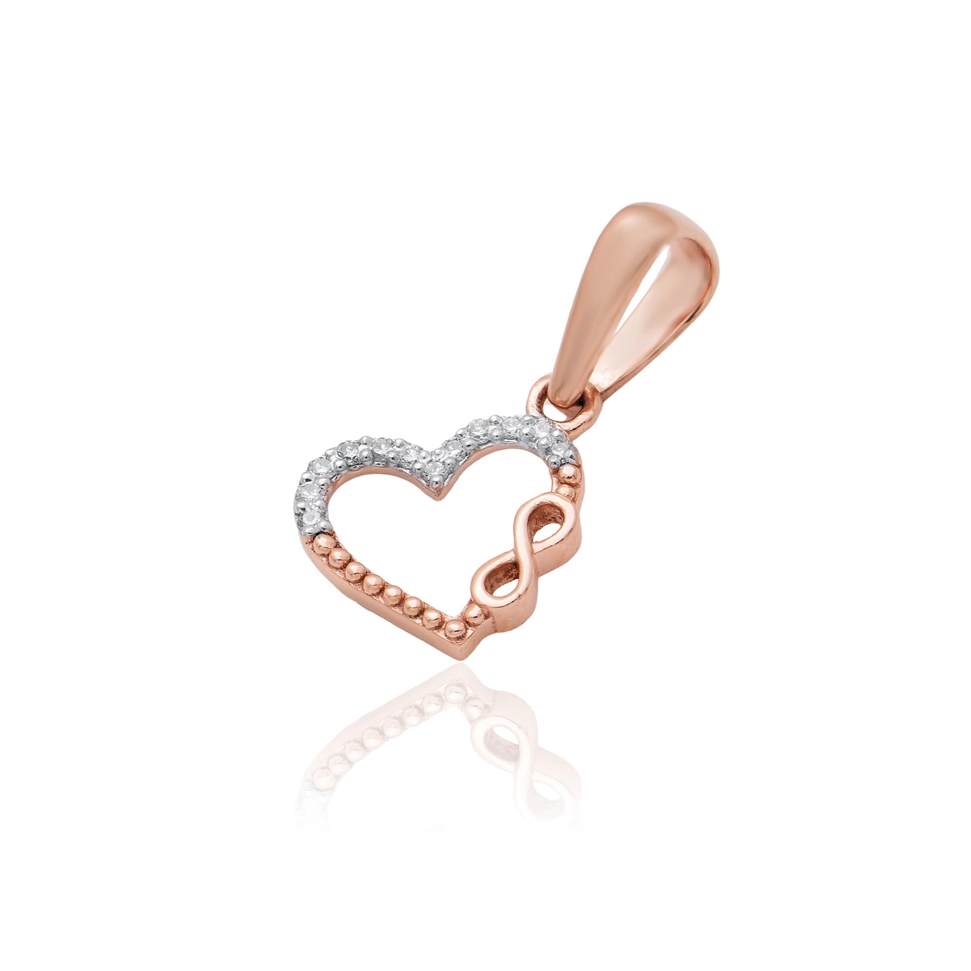 Rose Gold Diamond Pendant thumbnail 2