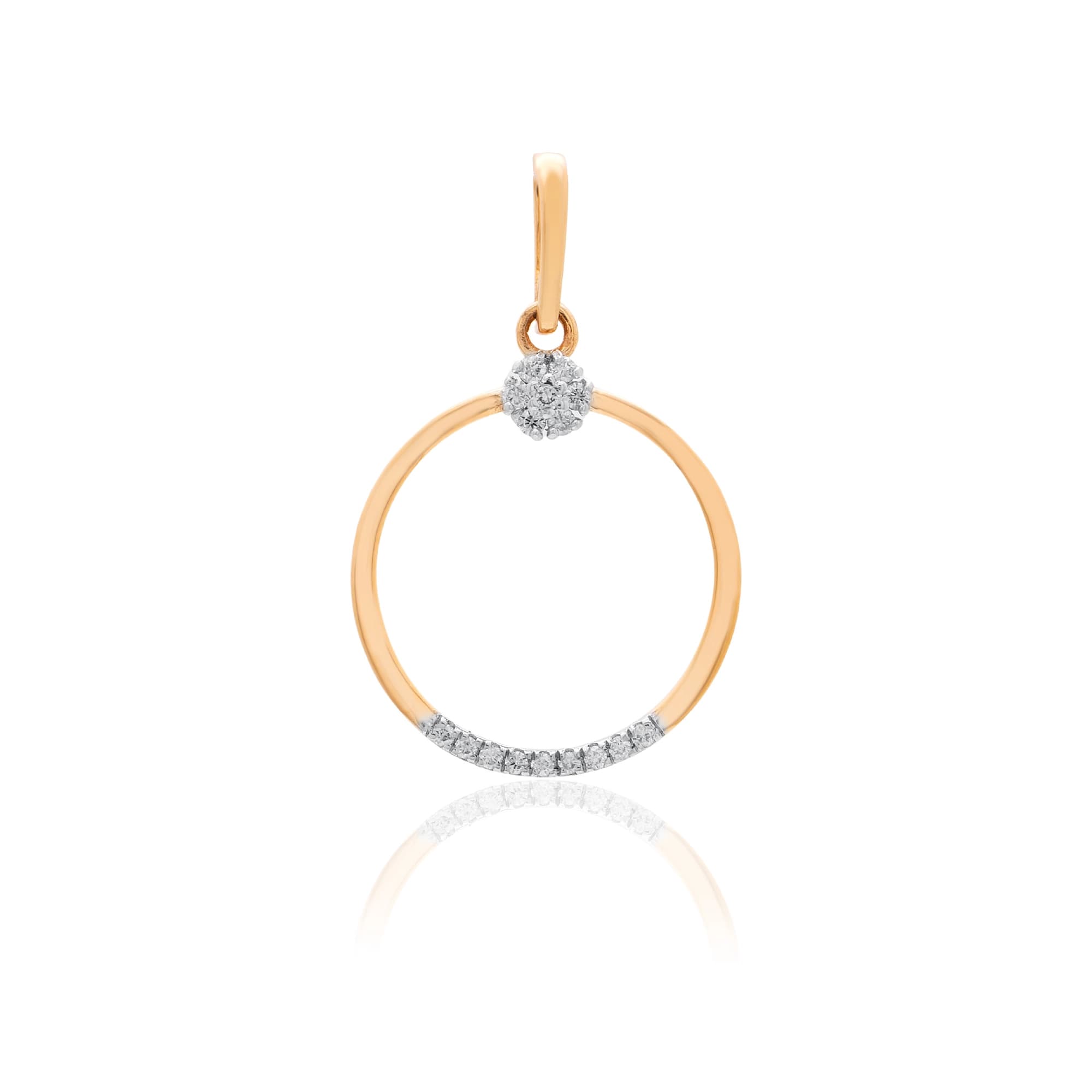 Yellow Gold Diamond Pendant
