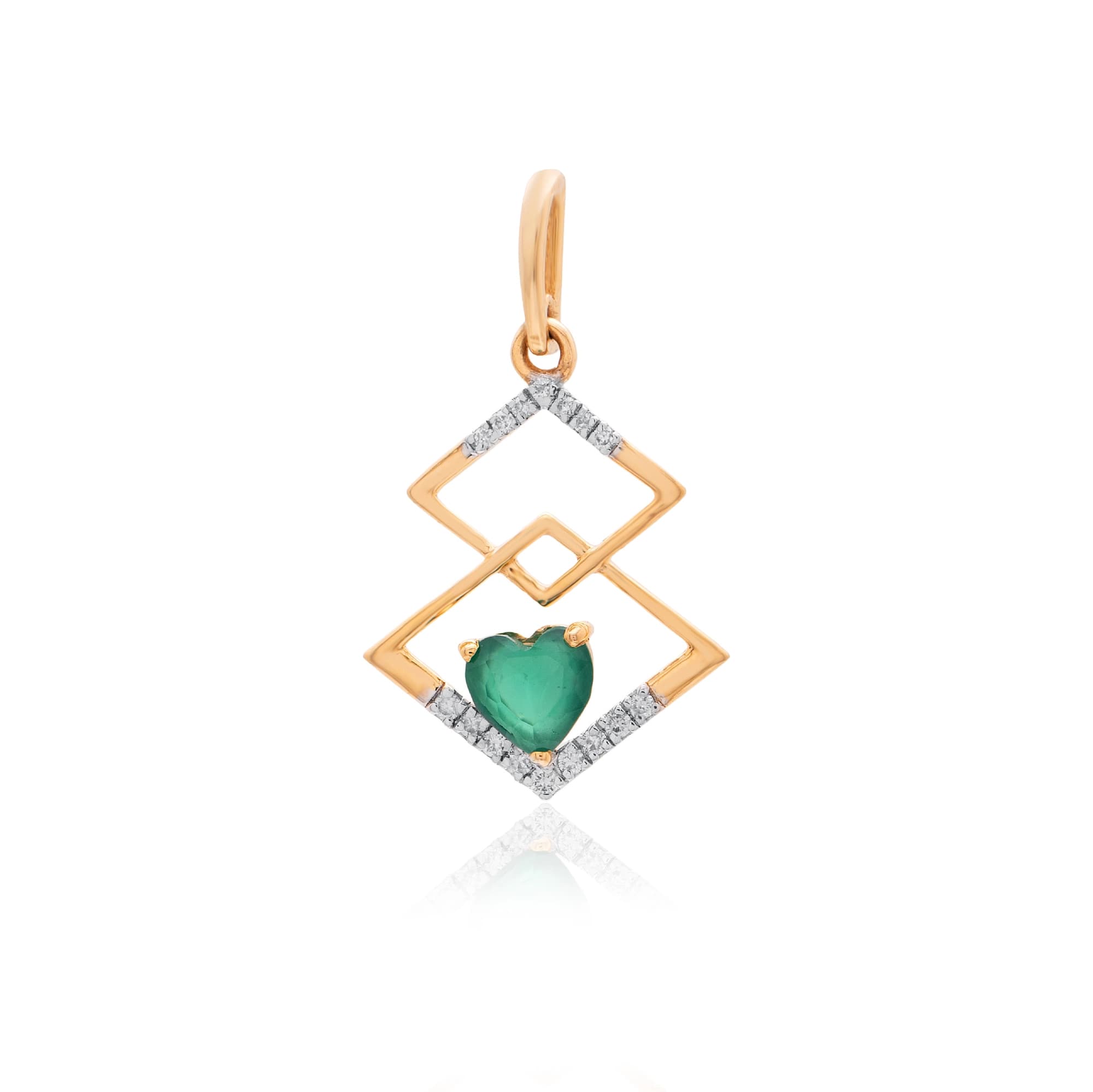 Yellow Gold Diamond Pendant