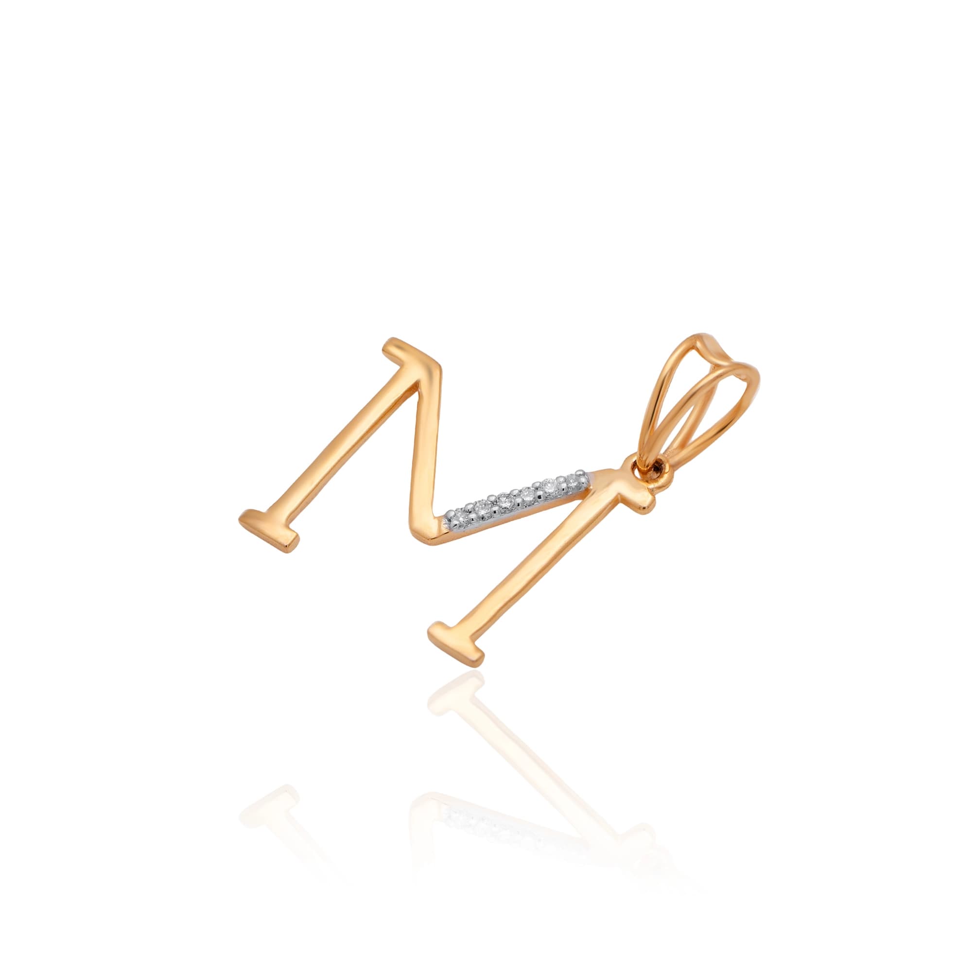 Yellow Gold Diamond Pendant