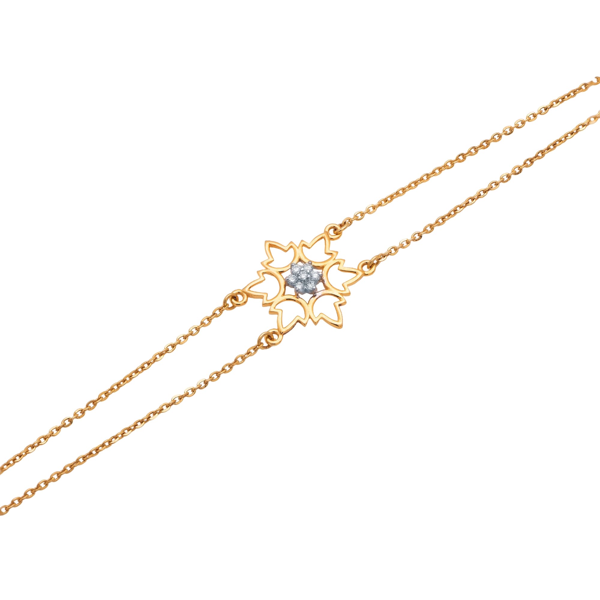 Yellow Gold Diamond Bracelet