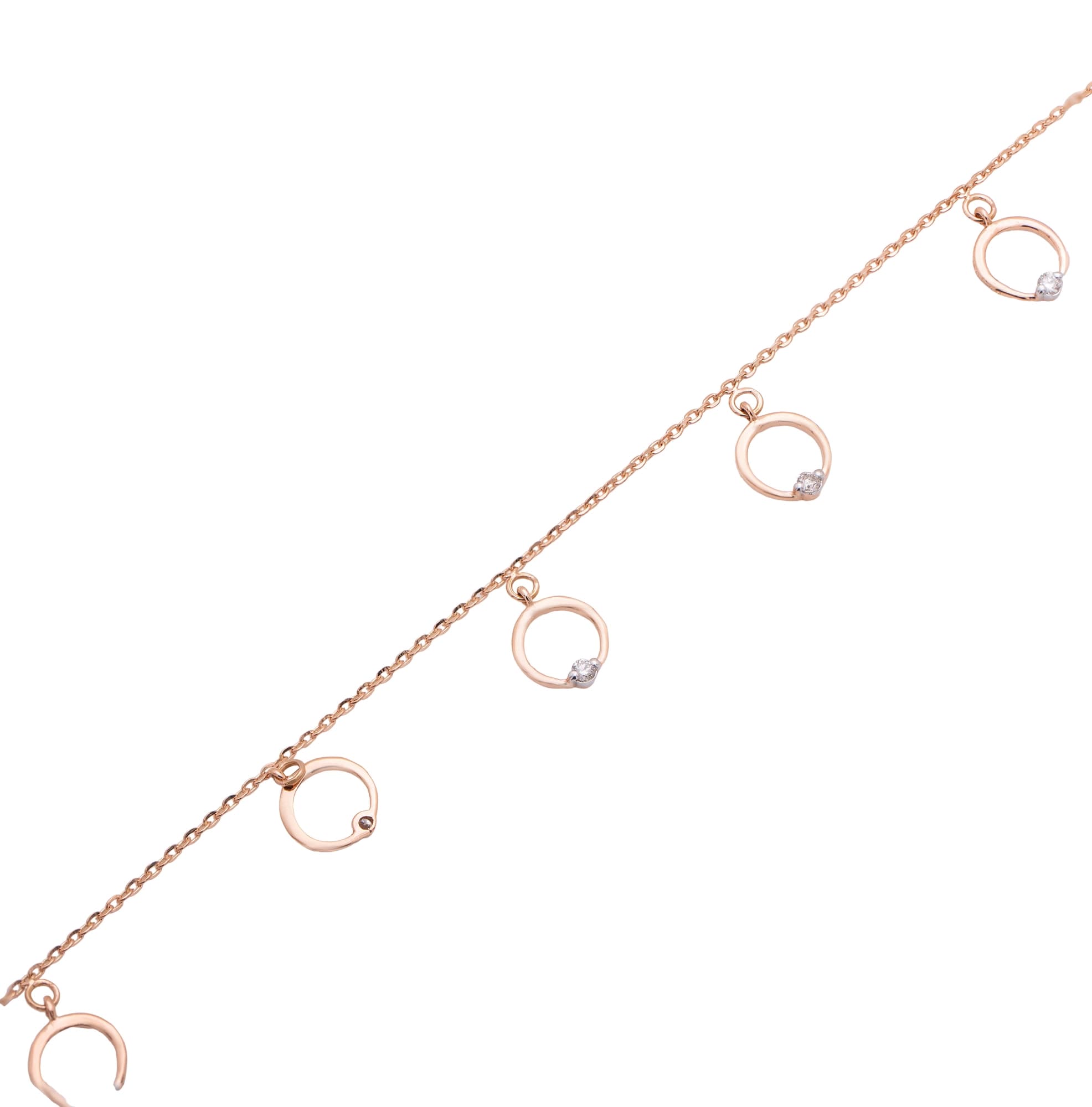 Rose Gold Diamond Bracelet